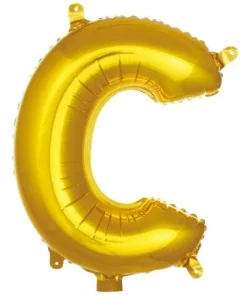 16 İNC -C- HARF GOLD RENK BALON 36 CM