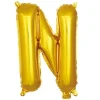 16 İNC -N- HARF GOLD RENK BALON 36 CM (Kopya)