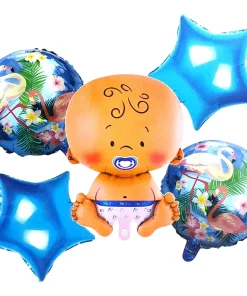 BEBEK MAVİ 5Lİ SET BALON