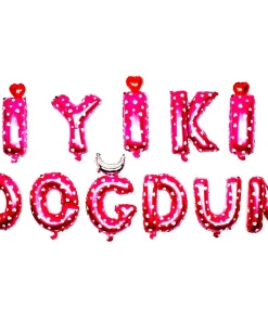 İYİKİ DOĞDUN PEMBE SET BALON